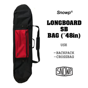 Snowp 스놉 LONGBOARD SB BAG (~48 in) - RED